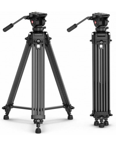 Ulanzi MT-81 Heavy-Duty Video Tripod with Fluid Head