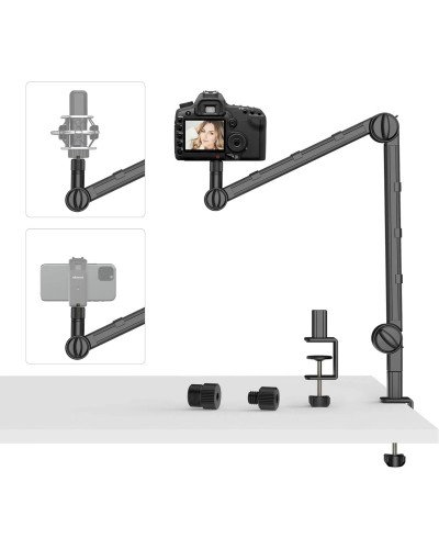 Ulanzi VIJIM LS25 Multifunction Desk Stand for Smartphones DSLR Lights Microphones Ulanzi VIJIM LS25 Multifunction Desk Stand for Smartphones DSLR Lights Microphones