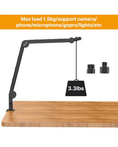 Ulanzi VIJIM LS25 Multifunction Desk Stand for Smartphones DSLR Lights Microphones Ulanzi VIJIM LS25 Multifunction Desk Stand for Smartphones DSLR Lights Microphones