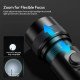 Ulanzi LM01 Photography Rechargeable Flashlight with 20 Filters