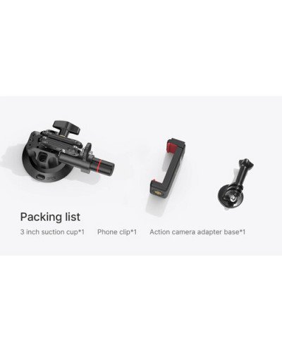 Ulanzi SC-01 Heavy-Duty Suction Cup Mount for Camera/Phone (3") Ulanzi SC-01 Heavy-Duty Suction Cup Mount for Camera/Phone (3")