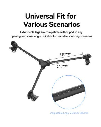 Ulanzi AT-02 Portable Tripod Dolly