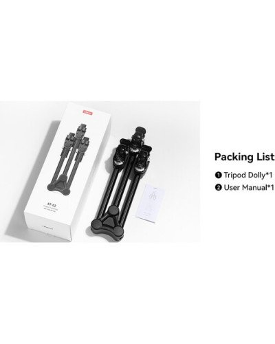 Ulanzi AT-02 Portable Tripod Dolly