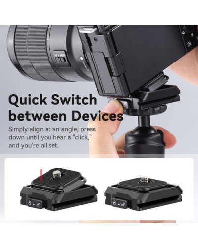 Ulanzi UKA01 Quick Release Plate & Base Kit Ulanzi UKA01 Quick Release Plate & Base Kit
