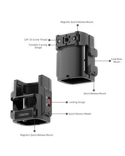 Ulanzi PK-06 Expansion Adapter for DJI Osmo Pocket 3/4