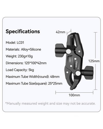 Ulanzi LC01 Super Clamp for Light Stand