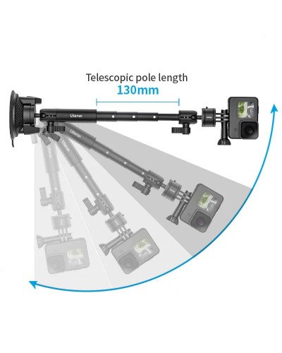 Ulanzi ZJ01 Magnetic Suction Cup Mount For Action Camera Smartphone
