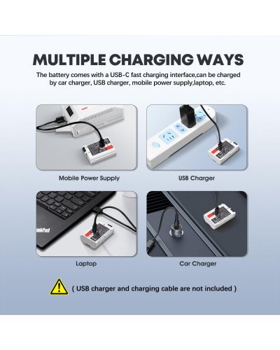 VILTROX EN-EL15C Rechargeable Lithium-Ion Battery with USB-C Charging Port