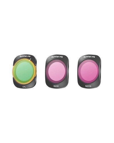 DJI Osmo Pocket 3/4 Filter Accessories CPL/ND8/ND16 3 Mix Filters