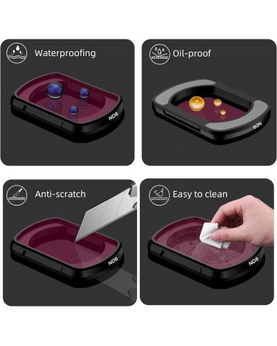 DJI Osmo Pocket 3/4 Filter Accessories CPL/ND8/ND16 3 Mix Filters