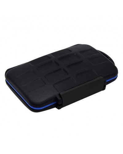 Hard Cases Memory Card Case Holder for 8 x SD SDHC Cards 