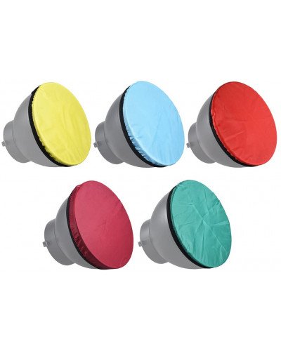 Standard Studio Strobe Reflector Light Soft Diffuser 5 Colors 