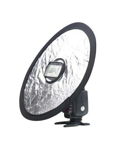 2in1 30cm Gold Silver Portable Folding Reflector