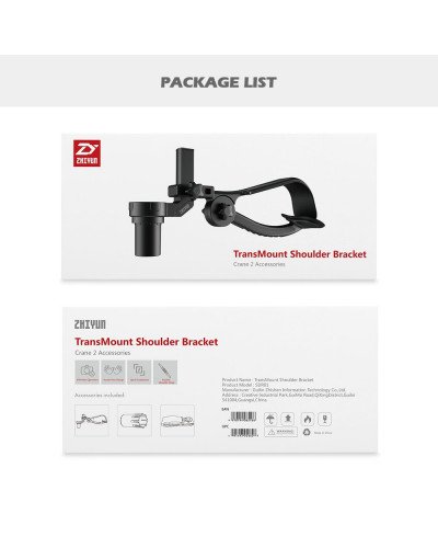 Zhiyun Crane 2 Gimbal Accessories TransMount Shoulder Bracket