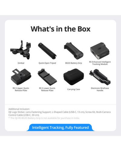 DJI RS 5 Gimbal Combo Kit with AI Tracking Module & Briefcase Handle