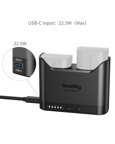SmallRig Camera Battery Charger for LP-E6P SmallRig Camera Battery Charger for LP-E6P