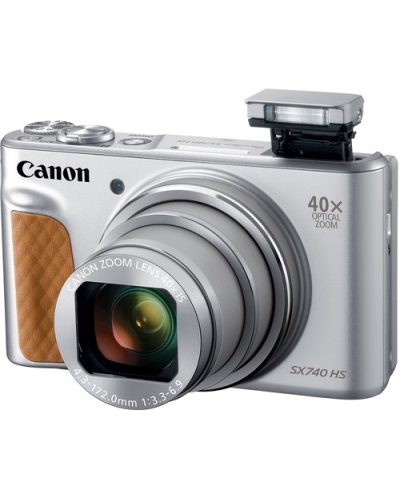 Canon PowerShot SX740 HS Digital Camera (Silver) Canon PowerShot SX740 HS Digital Camera (Silver)