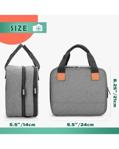 Photo Printer Bag Suitable for SELPHY CP1500 CP1300 CP1200 Polyester Photo Printer Bag with Accessory Compartments Photo Printer Bag Suitable for SELPHY CP1500 CP1300 CP1200 Polyester Photo Printer Bag with Accessory Compartments