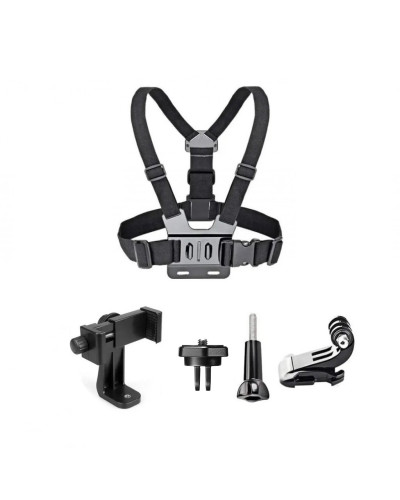 Chest Belt Strap Mount for Phone And Action Camera Insta360 X3 GoPro Hero 13/12/11/10 Chest Belt Strap Mount for Phone And Action Camera Insta360 X3 GoPro Hero 13/12/11/10