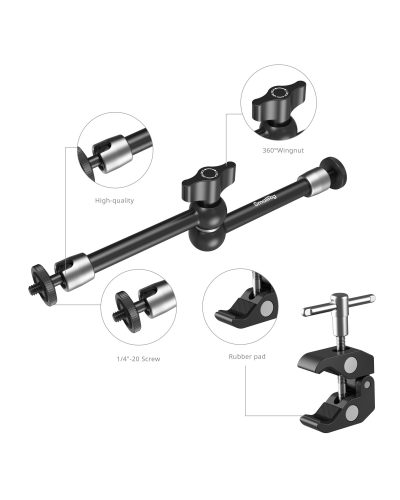 SmallRig Crab-Shaped Clamp for Phones (9.8") SmallRig Crab-Shaped Clamp for Phones (9.8")