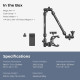 SmallRig Desktop Shooting Magic Arm with Crab Clamp Kit