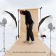 80cm Professional Reflective umbrella studio lighting Black/Silver