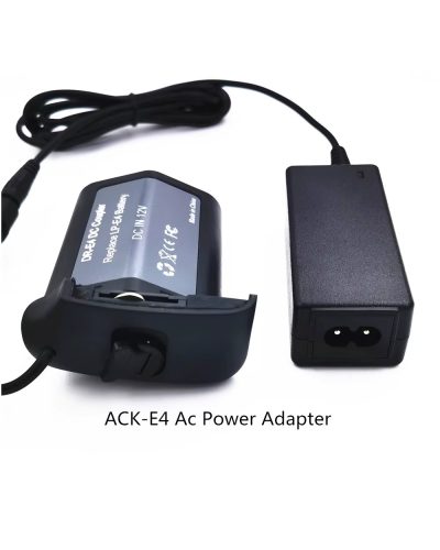 ACK-E4 AC Power Adapter Dummy Battery Coupler Charger Kit