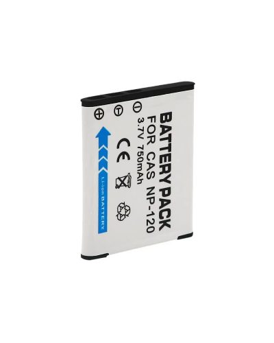 Camera Battery for Casio NP-120 750mAh