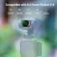 NEEWER ND2-32/ CPL/ Black Diffusion 1/4 Filter & Screen Protector Compatible with DJI Osmo Pocket 3/4