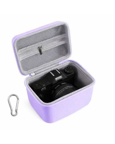 Digital Camera Case for Vlogging Camera for Canon/Sony/FUJIFILM (Purple)