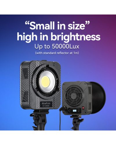 NiceFoto QY-2000A 200W Bi-Color Portable LED Video Light NiceFoto QY-2000A 200W Bi-Color Portable LED Video Light