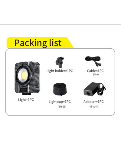 NiceFoto QY-2000A 200W Bi-Color Portable LED Video Light NiceFoto QY-2000A 200W Bi-Color Portable LED Video Light