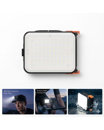 TELESIN Quick Release Fill Light for DJI Osmo Nano & Action 6