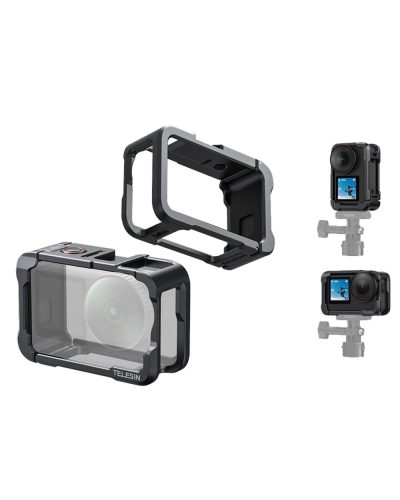 TELESIN Aluminum Alloy Protective Frame Cage for DJI Osmo Action 6