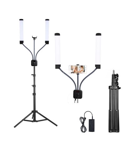  FT-450 LED Dual-Arm Video Light with Stand