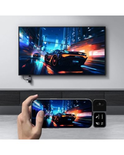 HAGIBIS USB-C Wireless Display Adapter HDMI Mirroring Kit for Phone Tablet & Laptop HAGIBIS USB-C Wireless Display Adapter HDMI Mirroring Kit for Phone Tablet & Laptop