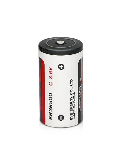 EVE ER26500 3.6V 8500mAh C Size Lithium Battery for Utility Metres and Security Systems EVE ER26500 3.6V 8500mAh C Size Lithium Battery for Utility Metres and Security Systems