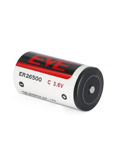 EVE ER26500 3.6V 8500mAh C Size Lithium Battery for Utility Metres and Security Systems EVE ER26500 3.6V 8500mAh C Size Lithium Battery for Utility Metres and Security Systems