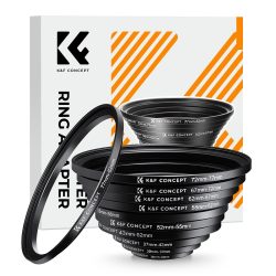 K&amp;F Concept 11 in 1 Step Up Ring Set