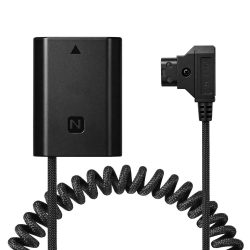  K&amp;F Concept Dummy Battery for D-Tap to NP-FZ100 Dummy Battery Power Cable