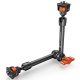K&F Concept 11-Inch Magic Arm with 1/4-Inch Screw & 360° Ball Heads for Monitor LED Light & Camera Rig K&F Concept 11-Inch Magic Arm with 1/4-Inch Screw & 360° Ball Heads for Monitor LED Light & Camera Rig