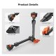 K&F Concept 11-Inch Magic Arm with 1/4-Inch Screw & 360° Ball Heads for Monitor LED Light & Camera Rig K&F Concept 11-Inch Magic Arm with 1/4-Inch Screw & 360° Ball Heads for Monitor LED Light & Camera Rig