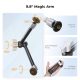 K&F Concept 9.8-Inch Magic Arm Clamp Kit with Dual 360° Ball Heads for Monitor Light & Camera Rig K&F Concept 9.8-Inch Magic Arm Clamp Kit with Dual 360° Ball Heads for Monitor Light & Camera Rig
