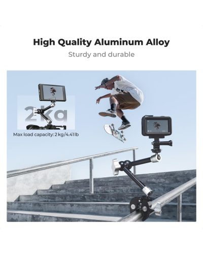 K&F Concept 9.8-Inch Magic Arm Clamp Kit with Dual 360° Ball Heads for Monitor Light & Camera Rig K&F Concept 9.8-Inch Magic Arm Clamp Kit with Dual 360° Ball Heads for Monitor Light & Camera Rig