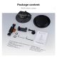 K&F Concept 6-Inch Suction Cup Camera Mount with Magic Arm ARRI & 1/4-Inch 3/8-Inch Threads for Car & Action Camera