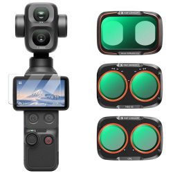 K&amp;F Concept CPL + Black Mist 1/4 + ND2-32 Filter Kit for DJI Osmo Pocket 4P