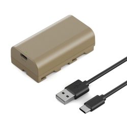K&amp;F Concept 3500mAh NP-F550 Battery for Sony NP-F550 with USB-C Fast Charging
