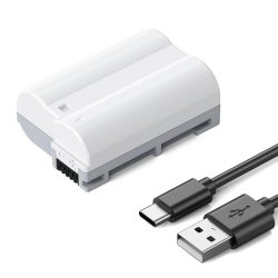 K&amp;F Concept 2600mAh EN-EL15C Battery USB-C Fast Charging Z6iii Battery for Nikon Camera
