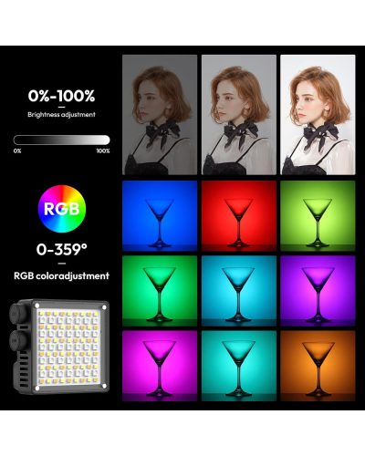 Ulanzi LE20 20W Pocket RGB Video Light Ulanzi LE20 20W Pocket RGB Video Light