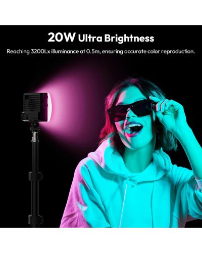 Ulanzi LE20 20W Pocket RGB Video Light Ulanzi LE20 20W Pocket RGB Video Light